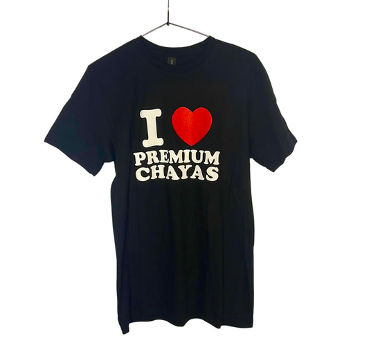 I ♥️ PREMIUM CHAYAS T-Shirt weiß