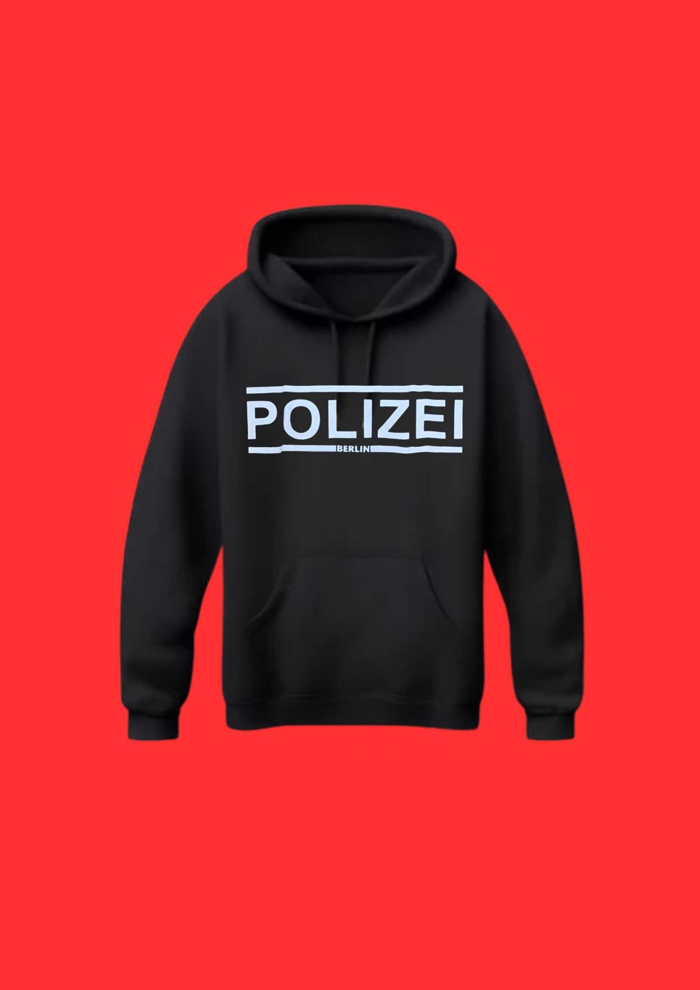 POLIZEI BERLIN Jumper schwarz