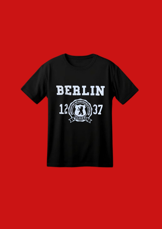 BERLIN 1237 T-Shirt navy blau