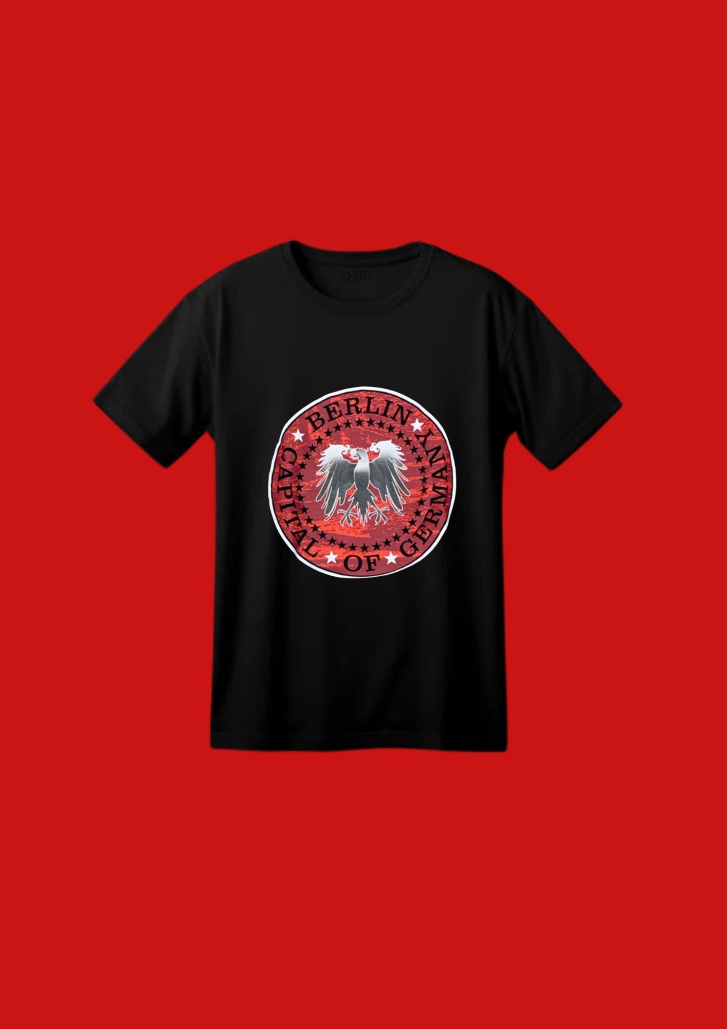 BERLIN CAPITAL OF GERMANY T-Shirt schwarz