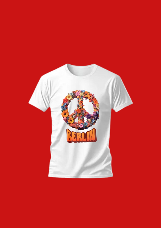 BERLIN Peace T-Shirt weiß