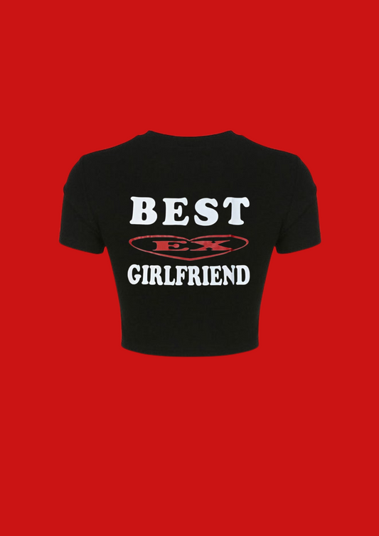 BEST EX GIRLFRIEND Crop-Top schwarz