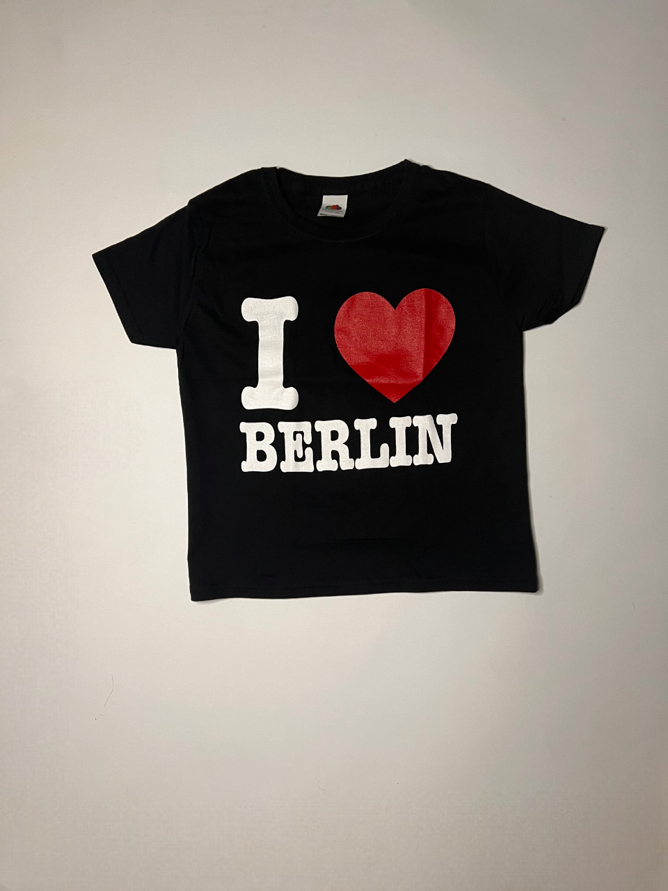 I ♥️ BERLIN Crop-Top schwarz