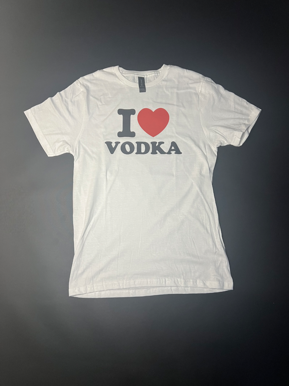 I ♥️ VODKA T-Shirt wieß