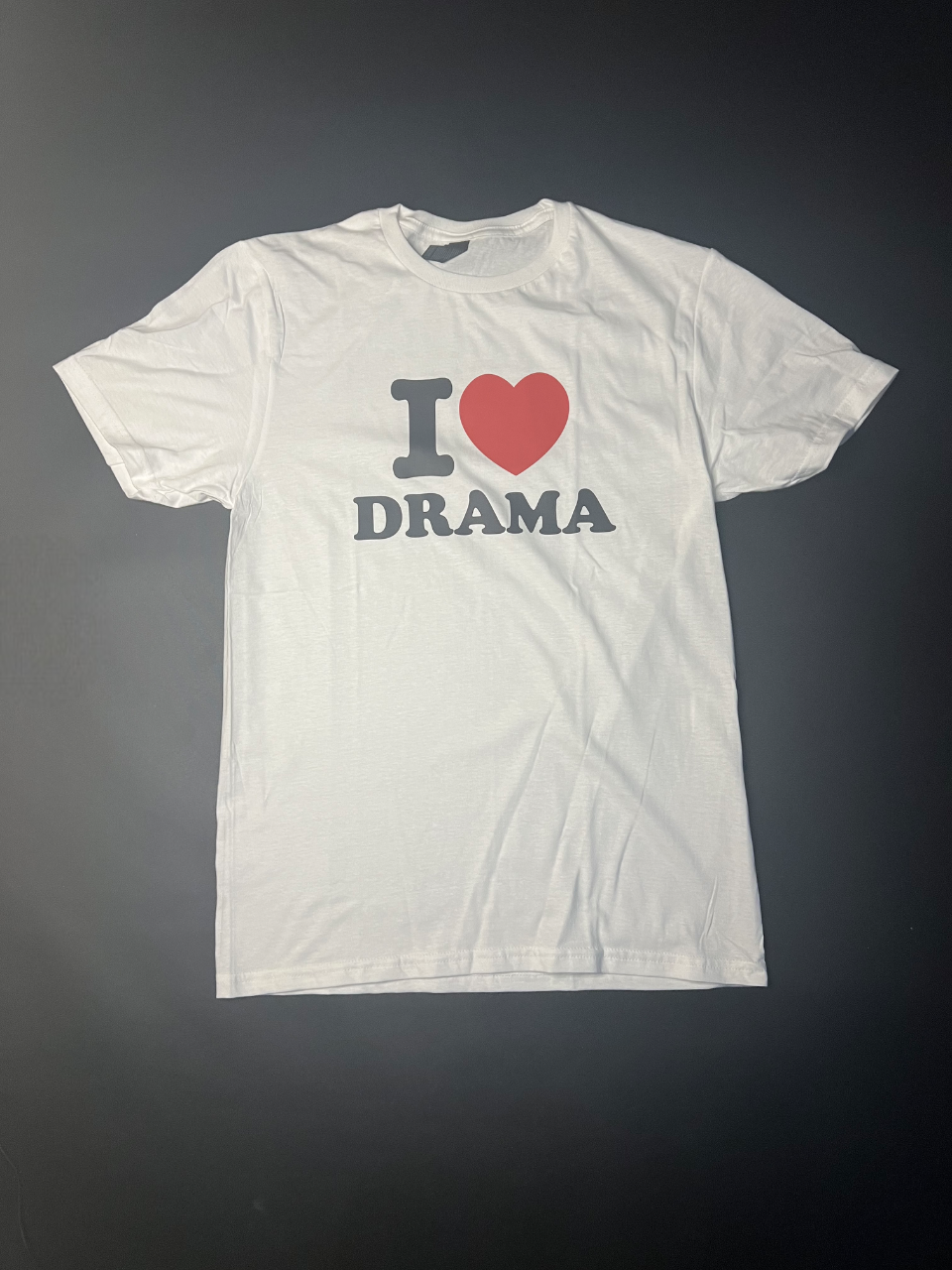 I ♥️ DRAMA T-Shirt weiß