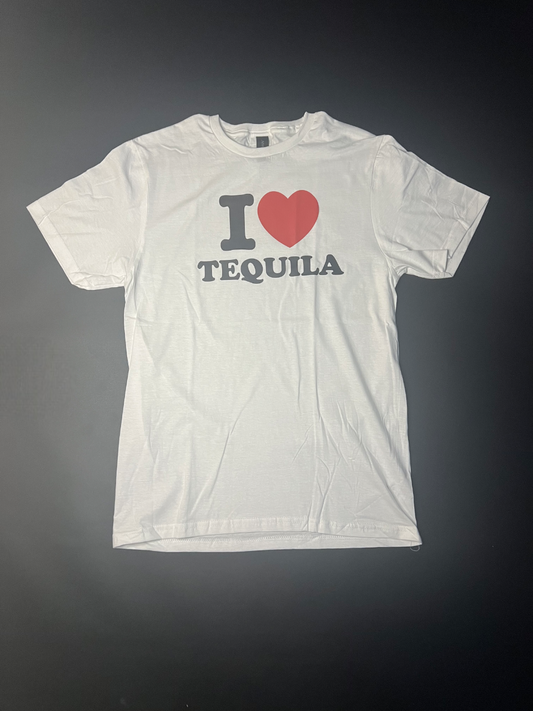 I ♥️ TEQUILA T-Shirt weiß